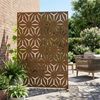 Trennwand Kilsturd verzinkter Stahl 180x120 cm Braun [casa. pro] Bild 3