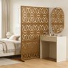 Trennwand Kilsturd verzinkter Stahl 180x120 cm Braun [casa. pro] Bild 5