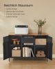 Songmics Aufbewahrungsschrank, Holzspannplatte braun, 40 x 110 x 76 cm Bild 3