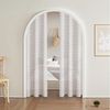 BTTO V&G Gardine Boho Vorhänge mit Mehrfarbigen Pom Pom-Quasten,Kinderzimmer Gardinen (2 St), transparent, Voile Vorhang für Wohnzimmer Schlafzimmer Kinderzimmer Party Dekor Bild 2