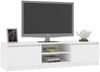vidaXL TV-Schrank Weiß 140×40×35,5 cm Holzwerkstoff 800648 Bild 3