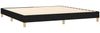 vidaXL Boxspringbett mit Matratze Schwarz 200x200 cm Stoff, Härtegrad: H2 [3140723] Bild 4