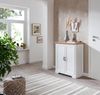 Kommode JASMIN Beistellkommode Pine weiß / Artisan Eiche ca. 93 x 102 x 41 cm Bild 5