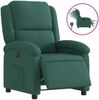 vidaXL Relaxsessel Elektrisch Dunkelgrün Samt 3204280 Bild 2