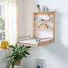 roba Wandwickelregal & Wickelauflage 'roba Style' grau - klappbar & platzsparend - Holz natur Bild 4