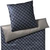 JOOP! Bettwäsche Cornflower Double 4083 22 Midnight Anthrazit Mako Satin 200 x 220 + 2x 80 x 80 cm Bild 2