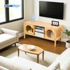 Relaxdays TV Lowboard mit 2 Türen Bild 2