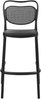 Garten-Barhocker 2er Set CELLENO Schwarz Bild 5