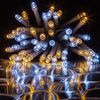 VOLTRONIC® Eisregen Lichterkette, innen und außen, IP44, Größen- und Farbwahl, 200 LEDs, warmweiß / kaltweiß, Fernbedienung Bild 2