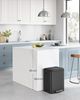 Songmics Mülleimer, Küche, Mülltrennsystem 2x15 L, 2 Fächer für Recycling und Restmüll Bild 2