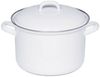 Riess Fleischtopf mit Deckel 22cm weiß 0125-033 Bild 3