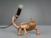 Tischleuchte, Chamäleon gold, E14, Schnurschalter, B 24,5 cm Bild 4