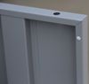 Schließfachgarderobe Wertfachschrank Fächerschrank Spind Umkleideschrank Garderobe mittig 10 Fächer-Spint Lichtgrau 525520 Bild 5