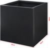 [casa. pro] Pflanzkübel Vaargel 60x60x60 cm Stahl Schwarz Bild 3