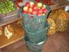 5x Erntekörbe Kartoffelkorb Gartenkorb lebensmittelecht, 25L Laubkorb Obstkorb 40x40cm Drehstapelkorb - Kunststoffkorb stapelbar, grün, extrem robust Bild 5