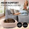 Lumaland Katzenbett Cord 60x20cm rose vakuumiert Bild 3