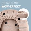 Lumaland Katzenbett Cord 60x20cm rose vakuumiert Bild 4