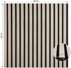 Akustikpaneele Holz 60 x 60 cm 4 Paneele Grau Wandpaneele Deckenpaneele 3D Wandpaneel Wandverkleidung Dekorpaneel Bild 3