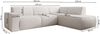 Selsey 'Bouvi' Ecksofa mit seitlicher Rückenlehne an der Ottomane, rechts, hellgrau, Bouclé Bild 4