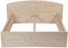 Boxspringbett Doppelbett Massivholzbett Holzbett "Platten Peter" 70cm x 220cm Bild 3