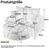 Celya Sofa Multifunktionales Sofa, 2-in-1 Sofa-Bett, mit Aufbewahrungs-Hocker, atmungsaktiver hautfreundlicher Stoff, für kleine Wohnzimmer, Studienzimmer, Schlafzimmer Bild 2