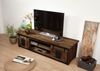 TV-Board Mango 180x55x50 braun lackiert RAILWAY #435 Bild 3