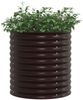 vidaXL Hochbeet Braun 80 x 80 x 81 cm Stahl 42008136 Bild 3