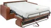 Vente-unique - CALITO Sofa Leder Braun - B 223 cm95 cm x H 99 cm x L 194 cm Bild 3