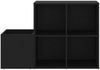vidaXL Flur-Schuhschrank Schwarz 105x35,5x70 cm Holzwerkstoff 808252 Bild 5