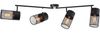 Brilliant Leuchten 99726-76 Deckenstrahler Kamolo 4-flammig schwarz matt E27 Bild 3