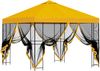 vidaXL Garten Pavillon mit Seitenwänden 3 x 3 m Gelb 900344 Bild 4