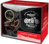 Hobby-Motorrad-Tasse + Schlüsselanhänger-Set Bild 1