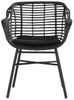 Cecilia Dining Stuhl (carbon balck / puma black wicker) Bild 2