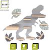VCM Wandregal BOARTI Regal 920878 Grau H. 44 x B. 53 x T. 19 cm Bild 5