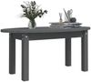 vidaXL Couchtisch Grau 80x40x35 cm Massivholz Kiefer 822349 Bild 4