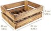 Creative Deco Holzkiste Kiste Holz Deko Holzkiste, Obstkiste Weinkisten Apfelkiste Bild 3