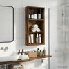 vidaXL Badezimmer-Wandschrank Geräucherte Eiche 30 x 10 x 60,5 cm 889323 Bild 5
