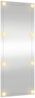 vidaXL Wandspiegel mit LED-Leuchten 40x100 cm Glas Rechteckig 3189154 Bild 5
