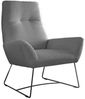 KAWOLA Sessel BISA Cord grau 102 x 81 x 82 cm Bild 3