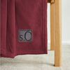 s.Oliver 'Oro' Wohndecke, flauschig, warm & waschbar, Polyester dunkelrot, 150x200 cm Bild 4