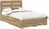 vidaXL Bettrahmen Artisan-Eiche 120 x 190 cm Holzwerkstoff 3412003 Bild 2