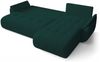 Selsey 'Romuldi' Ecksofa mit Schlaffunktion, Stauraum, Samtbezug, Grün, rechtsseitig Bild 4
