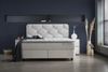 Pointhome Boxspringbett mit Bettkasten, Bett mit Matratze, Boxbett, 180x200 160x200 140x200 (1 Bettkopfteil, 1x H3/H4Matratze, 2 Bettkasten, 2 optionale Nachttisch), Topper und Stauraum Bild 3