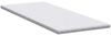 vidaXL Kokosnuss Topper Weiß 70 x 200 cm Jacquard-Stoff 4106390 Bild 5