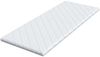 vidaXL Kokosnuss Topper Weiß 70 x 200 cm Jacquard-Stoff 4106390 Bild 4