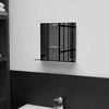 Wandspiegel, Badspiegel mit Regal 30×30 cm Hartglas de6994 Bild 2