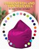 PATCH HOME Sitzsack Tropfenform – Jumbo – Himbeere, bequemer Sitzsack aus Luxus-Polyester-Gewebe, bereits befüllt Bild 5