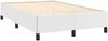 vidaXL Boxspringbett mit Matratze Weiß 120x190 cm Kunstleder 3270440 Bild 4