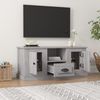 vidaXL TV-Schrank Grau Sonoma 100x35,5x45 cm Holzwerkstoff 816462 Bild 3