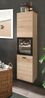 Badezimmer Midischrank Lowell in Eiche 30 x 125 cm Bild 4